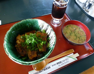 豚角煮丼