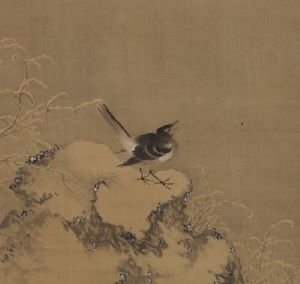 戸田忠翰_芭蕉に小禽図_500.jpg