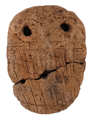 上田遺跡採集の土版 仁上田遺跡採集の土版