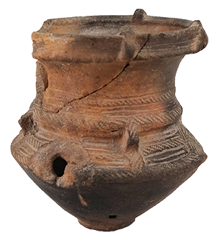 石川坪遺跡採集の注口土器